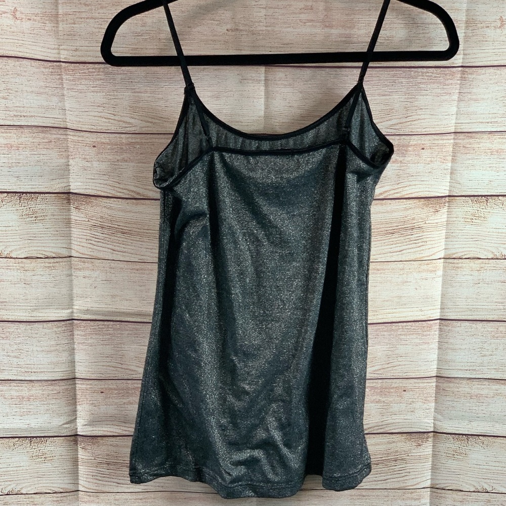 Bozzolo Shiny Black Tank Top - Picture 2 of 4